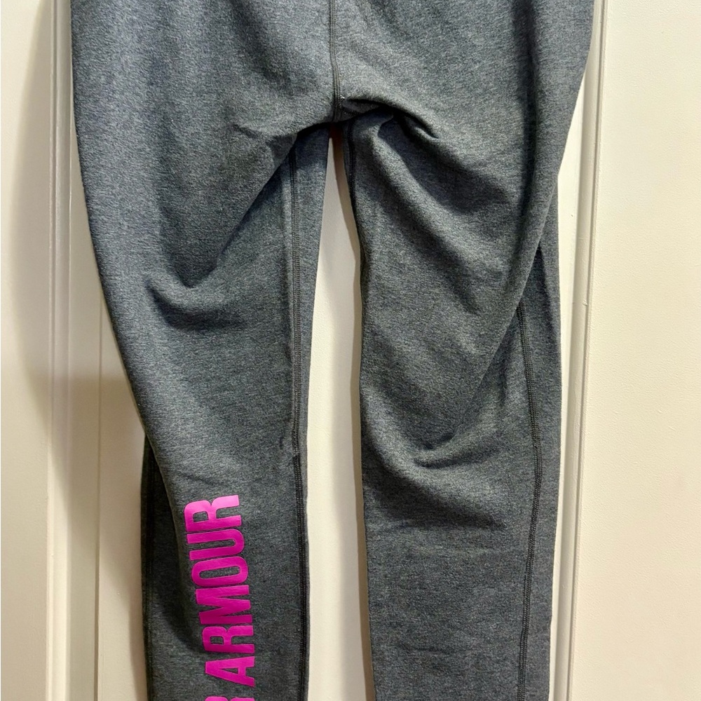 Under Armour Gray Sweatpants Relaxed Fit Joggers - Picture 3 of 5